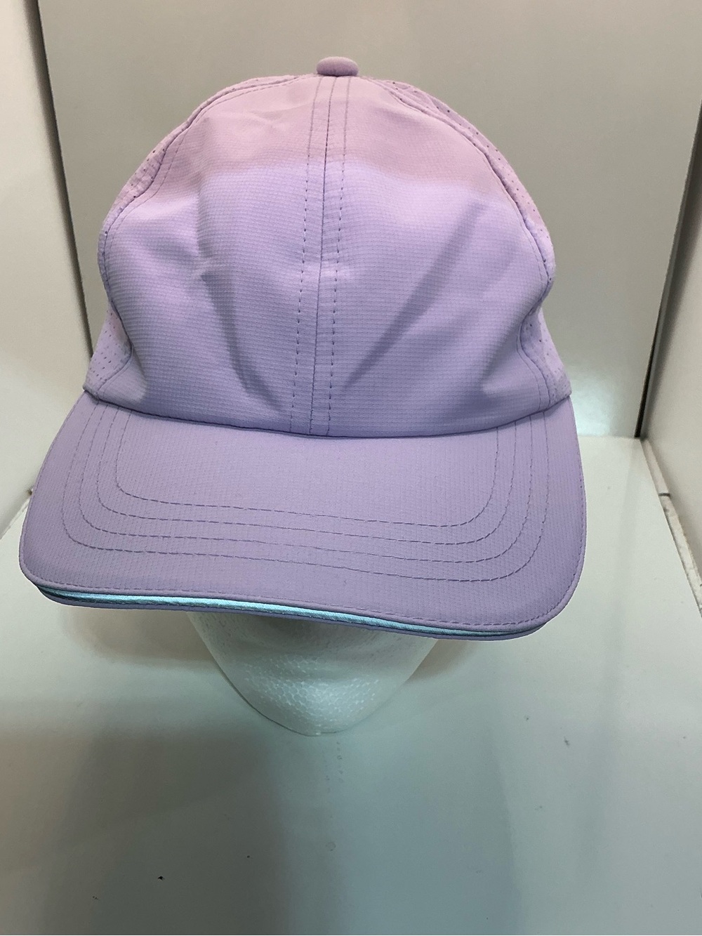 HOTME Lavender Athletic Running Hat Small Lightweight Adjustable Ponytail Cap